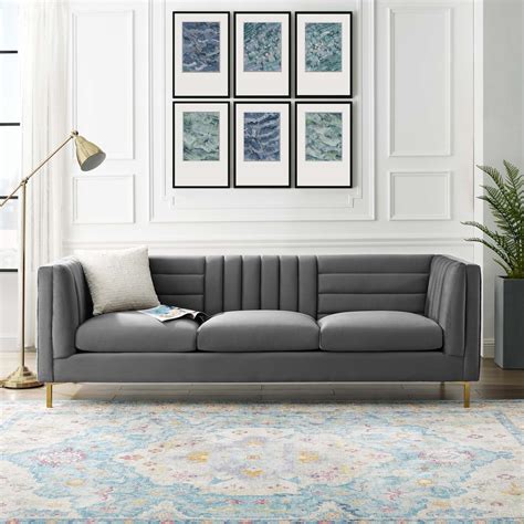 modern grey sofas